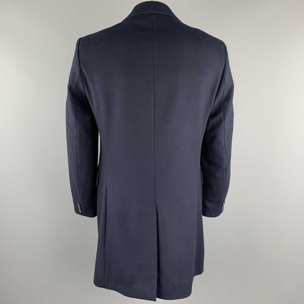 Benetton BENETTON Size L Navy Wool Blend Notch La… - image 5