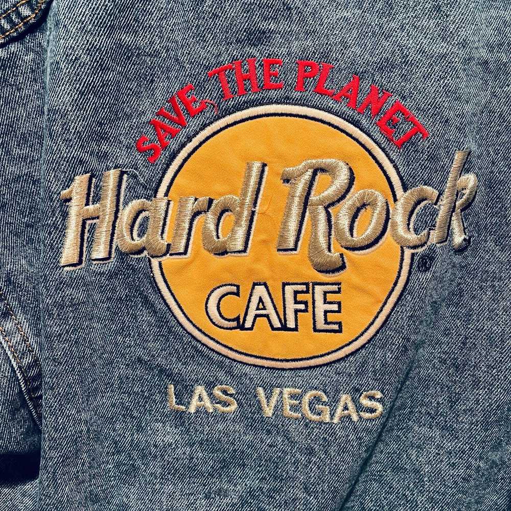 Hard Rock Cafe Hard Rock Cafe Jean Jacket - image 5