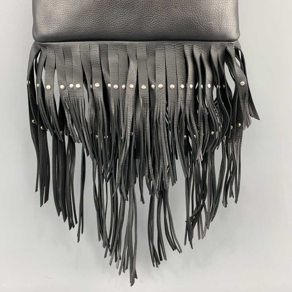 Roberto Cavalli ROBERTO CAVALLI Black Leather Stu… - image 2