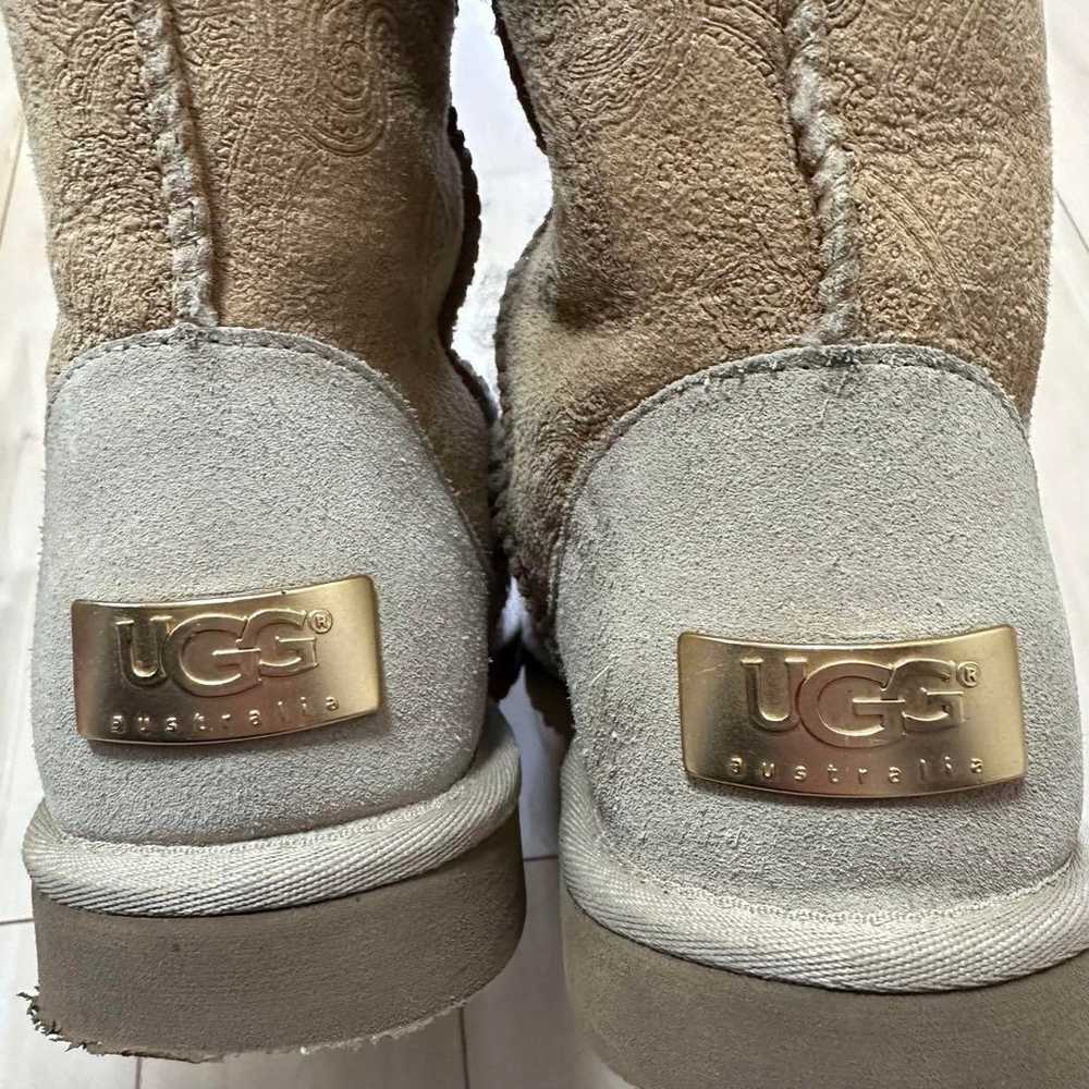 UGG Sheepskin Boots Beige Long Agnès - image 2