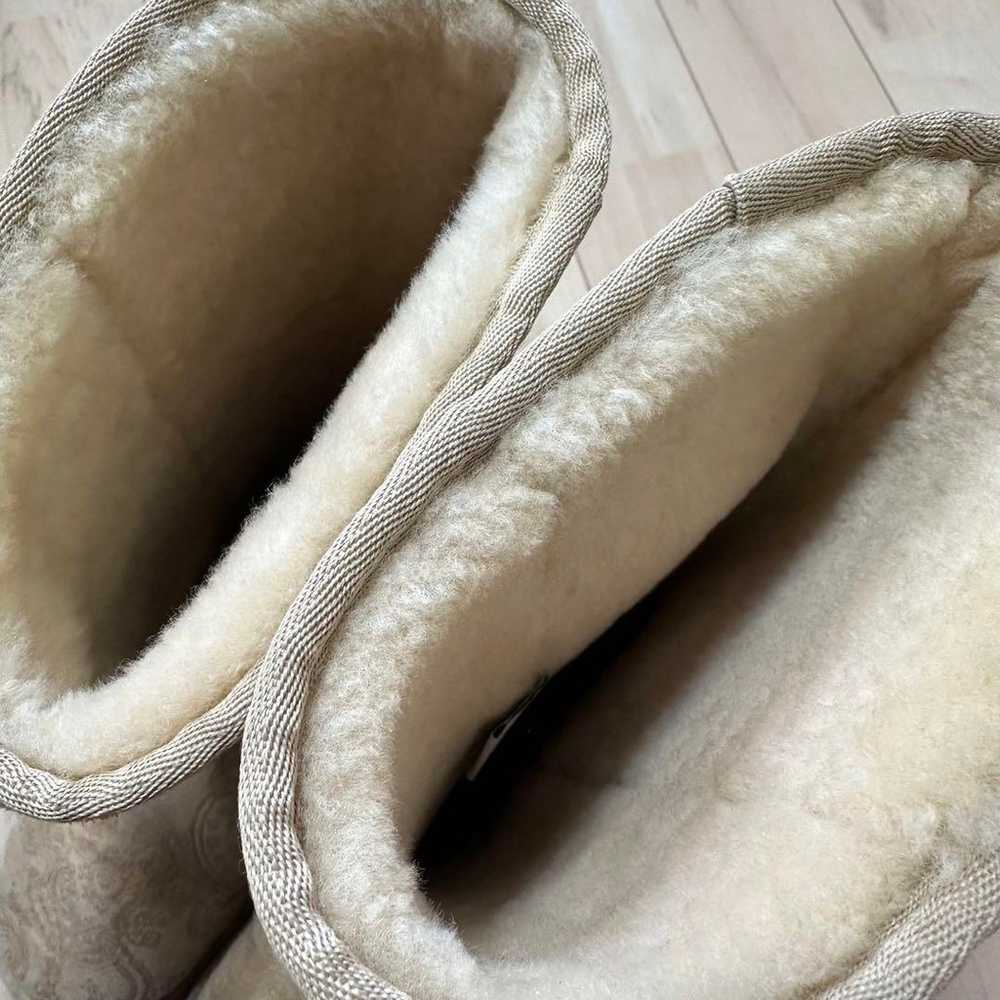 UGG Sheepskin Boots Beige Long Agnès - image 5