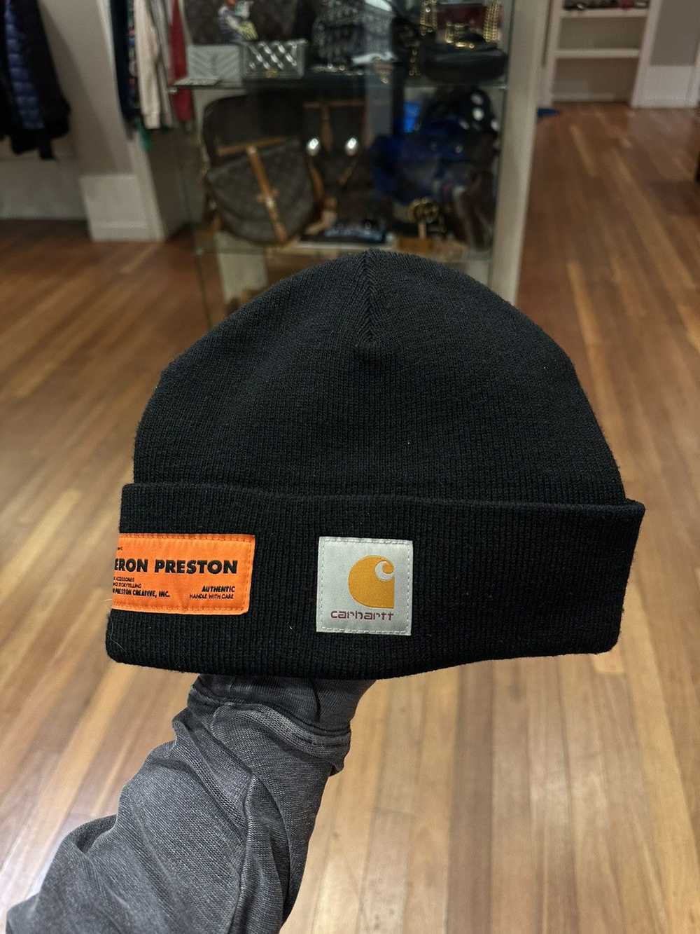 Heron Preston Heron Preston swarvarski beanie - image 3