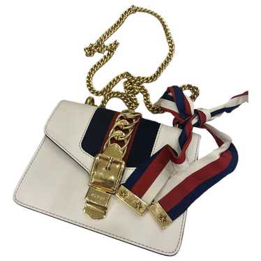 Gucci Sylvie Flap Chain leather crossbody bag - image 1