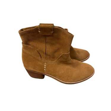 Dolce Vita Slouchy Suede Ankle Boots Sz 8.5 - image 1