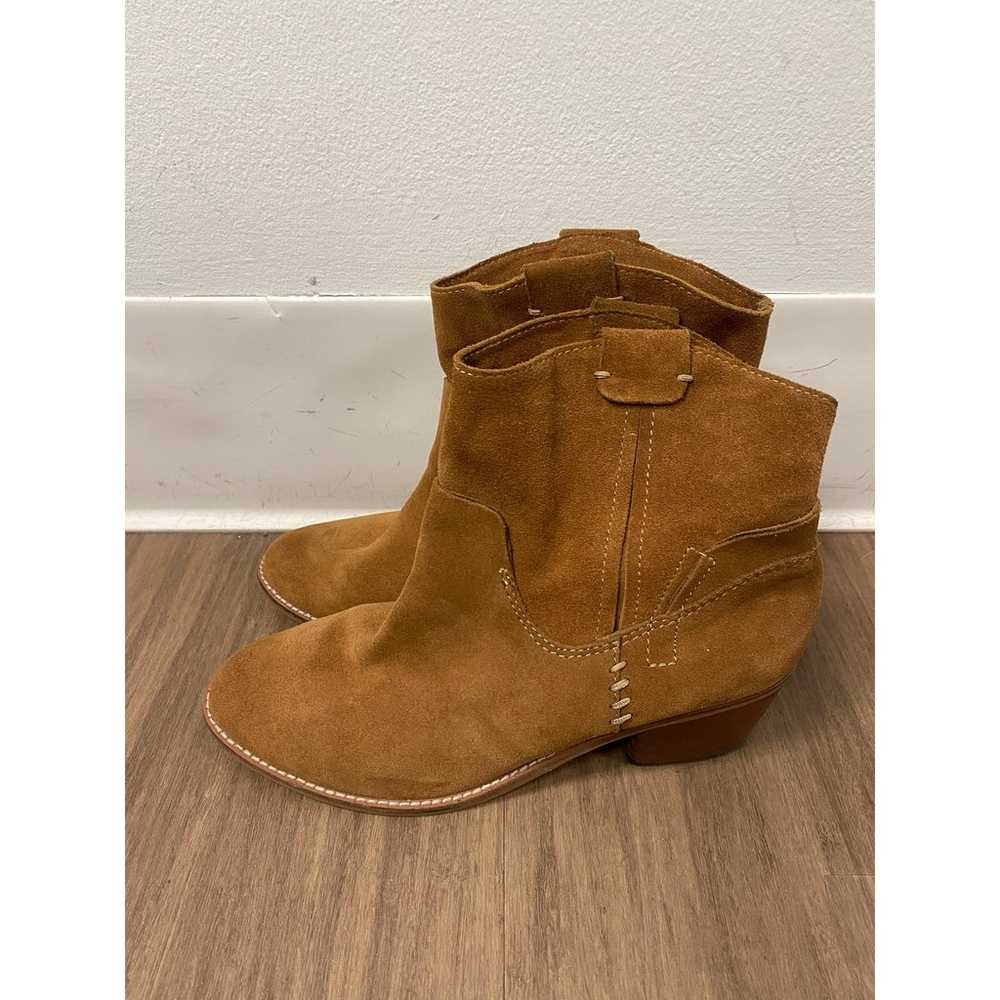 Dolce Vita Slouchy Suede Ankle Boots Sz 8.5 - image 2