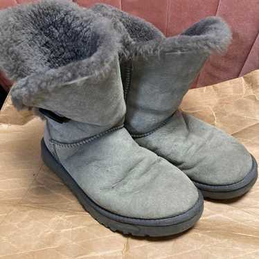 UGG Boots Mouton Boots W6 Gray