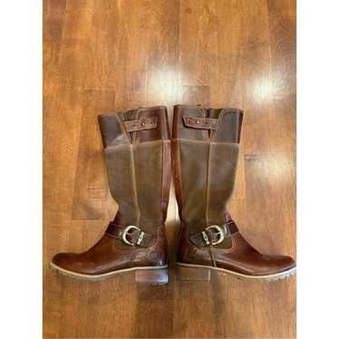 Women’s leather Timberland tall/riding boots - image 1