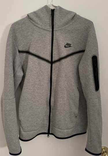 Nike Grey Nike Tech Zip Up Hoodie