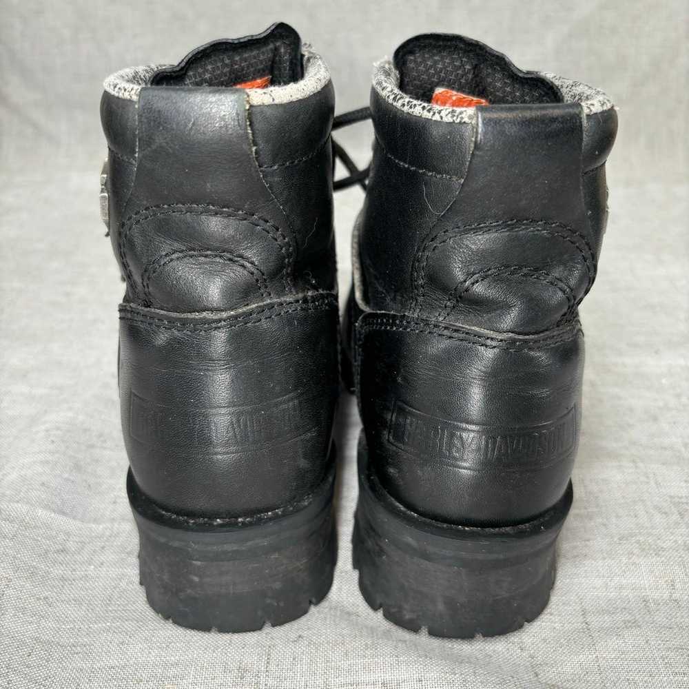 Harley-Davidson Faded Glory Boots Black Leather M… - image 5