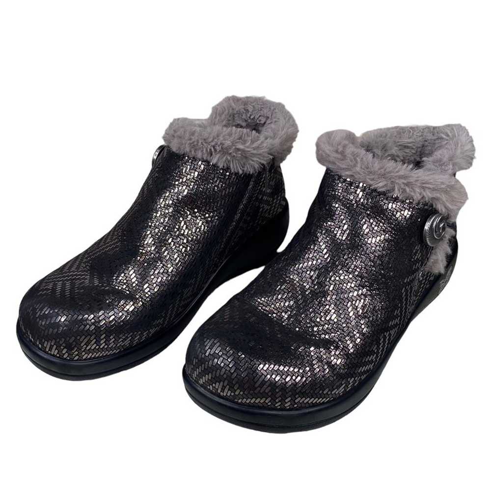 Alegria Women’s Meri Pewter Dazzler Faux Fur Line… - image 5