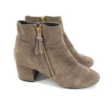 Cole Haan Saylor Grand Bootie Ankle Boots Brown Su