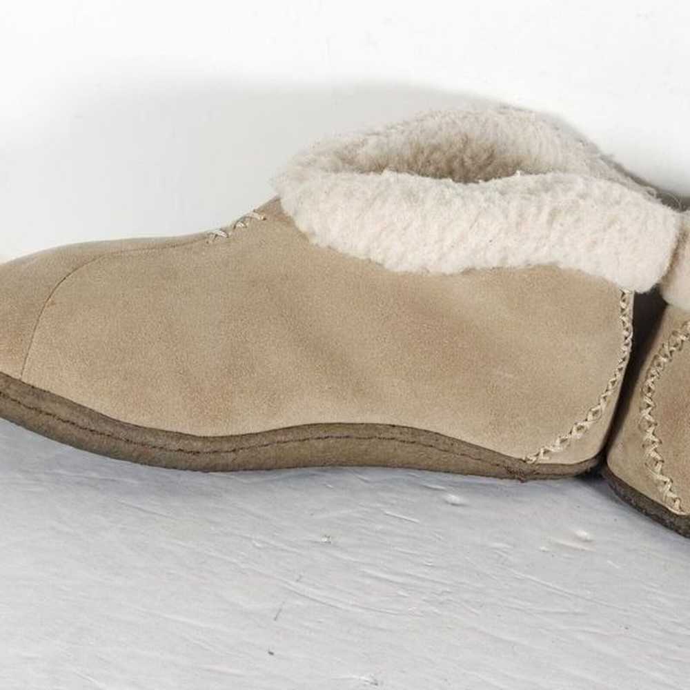 Sorel Women's Valle US 7 Leather Suede Beige Flee… - image 7