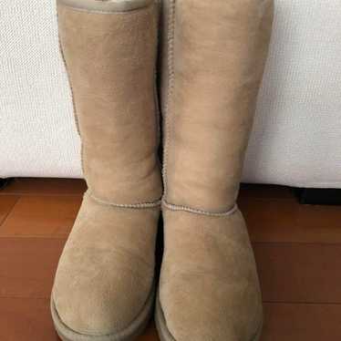 Genuine UGG Real Fur Boots ⭐︎ Sand (Beige) - Used… - image 1