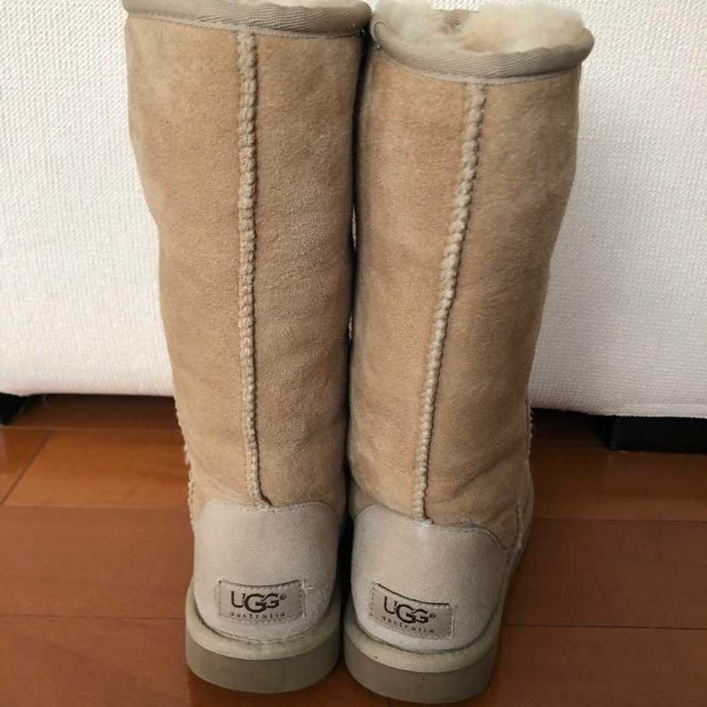 Genuine UGG Real Fur Boots ⭐︎ Sand (Beige) - Used… - image 2