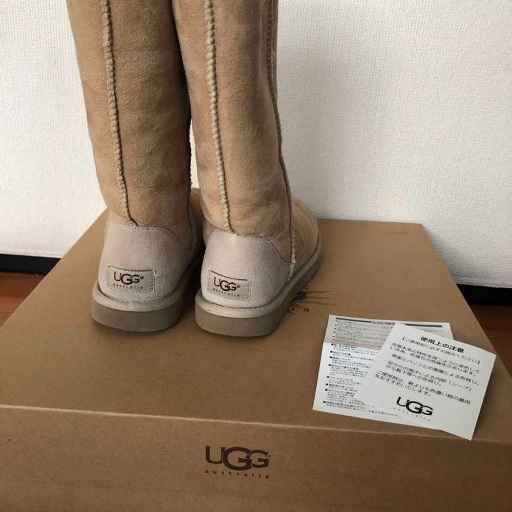 Genuine UGG Real Fur Boots ⭐︎ Sand (Beige) - Used… - image 8