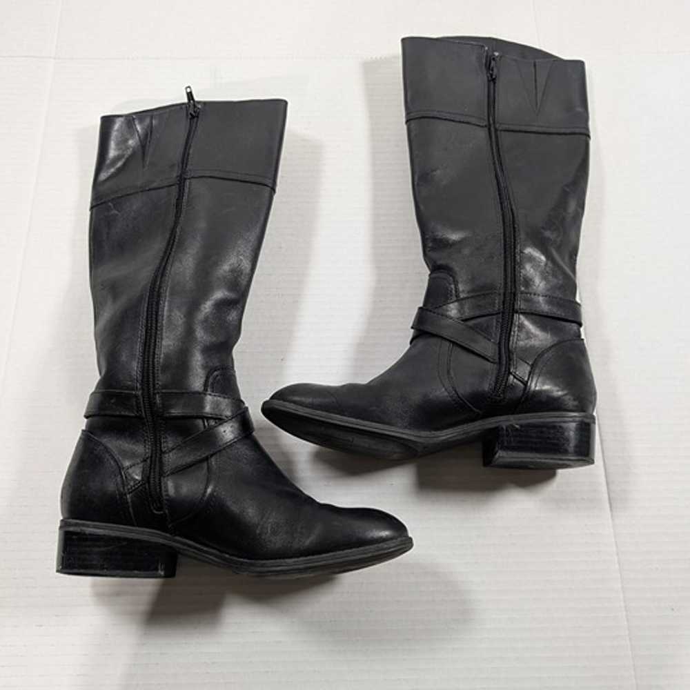 Ralph Lauren Leather Knee Boots Size 7  Menna - image 4