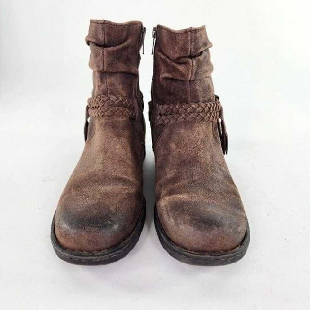 Born Women's Ouvea Brown Suede Booties US 8 M Sid… - image 2