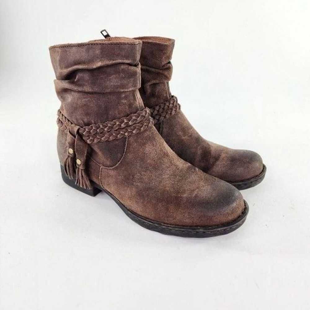 Born Women's Ouvea Brown Suede Booties US 8 M Sid… - image 5