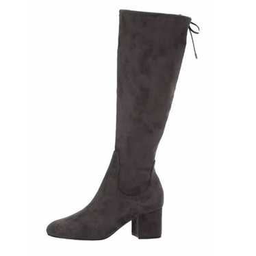 Sam Edelman Gray Vinney Suede Knee High Boots Wome