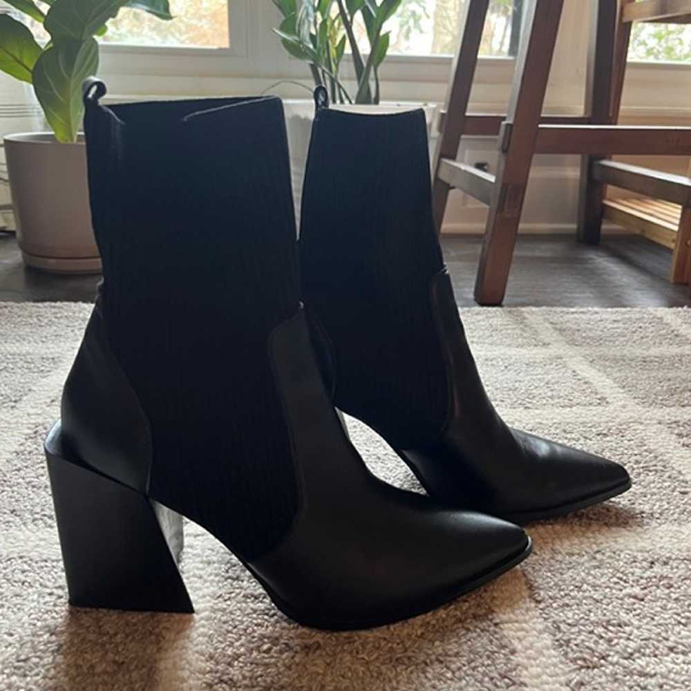 Steve Madden Black Boots Size 9 - image 3