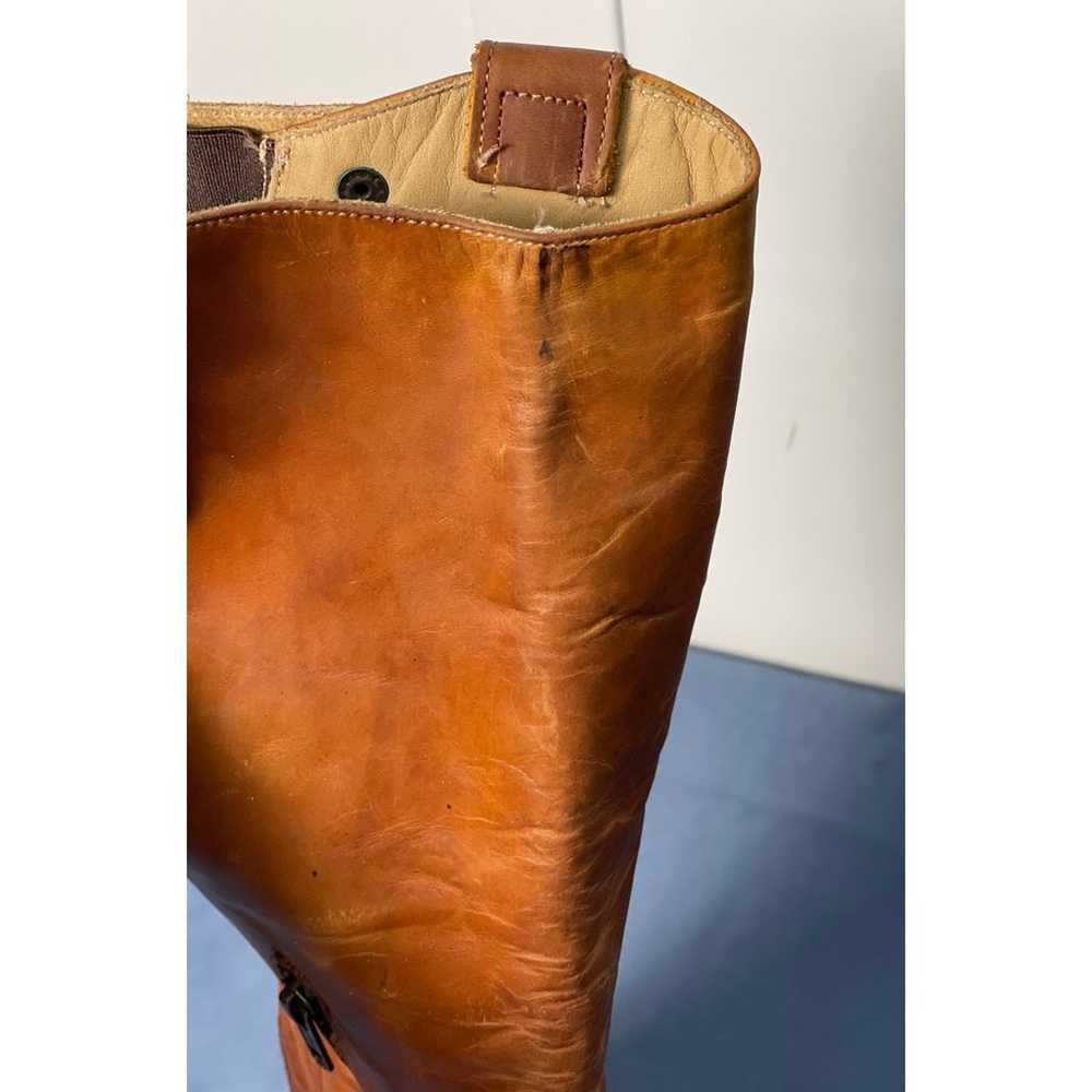 Stetson Womens Brown Round Toe Tall Leather Ridin… - image 11