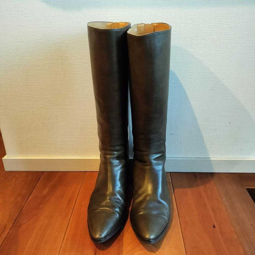 Tsumori Chisato Long Boots 24 cm Genuine Leather … - image 1