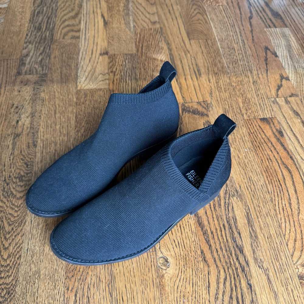 Eileen Fisher ankle boots/stretch booties, size 6… - image 2