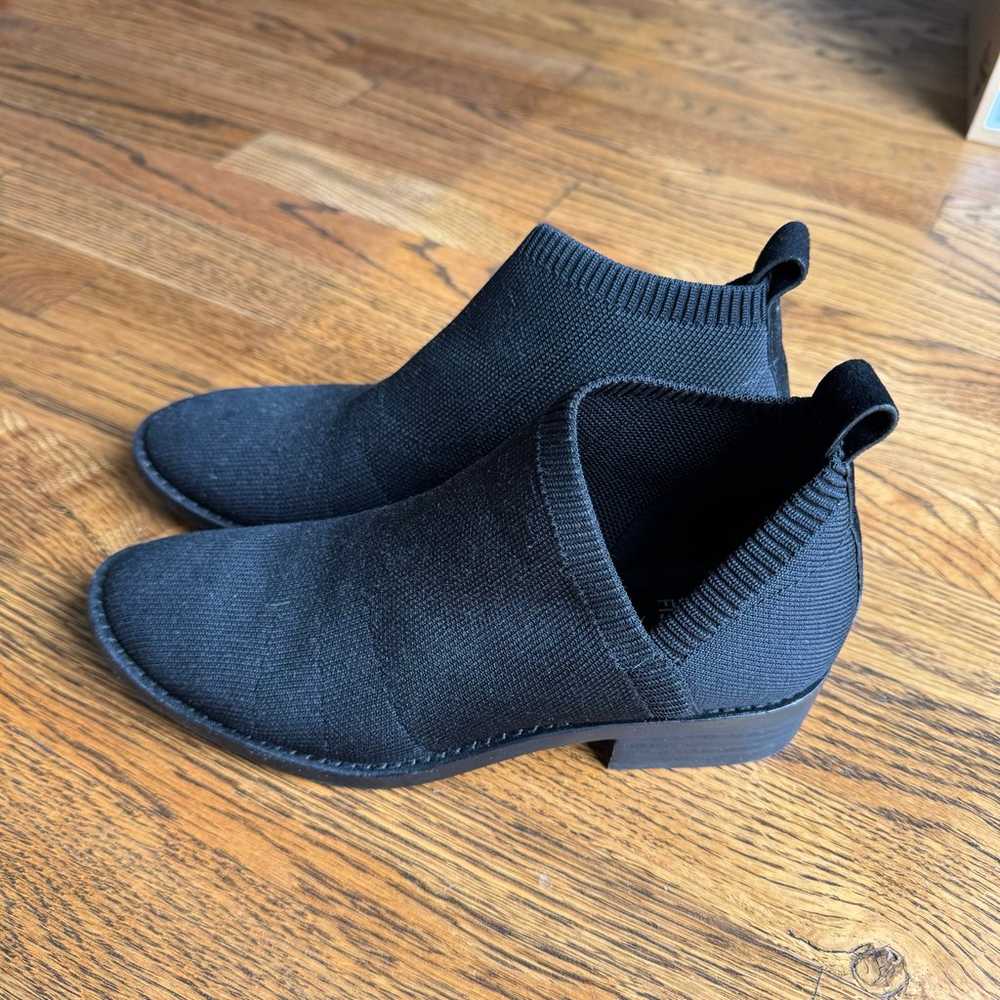 Eileen Fisher ankle boots/stretch booties, size 6… - image 5