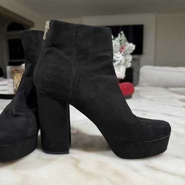 Steve Madden platform ankle boots