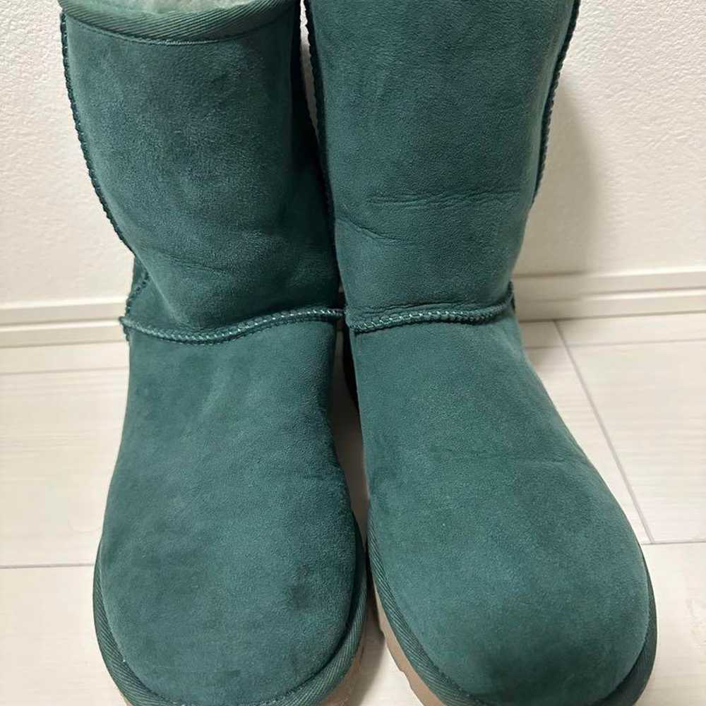 Rare Color UGG Sheepskin Boots Green - image 1