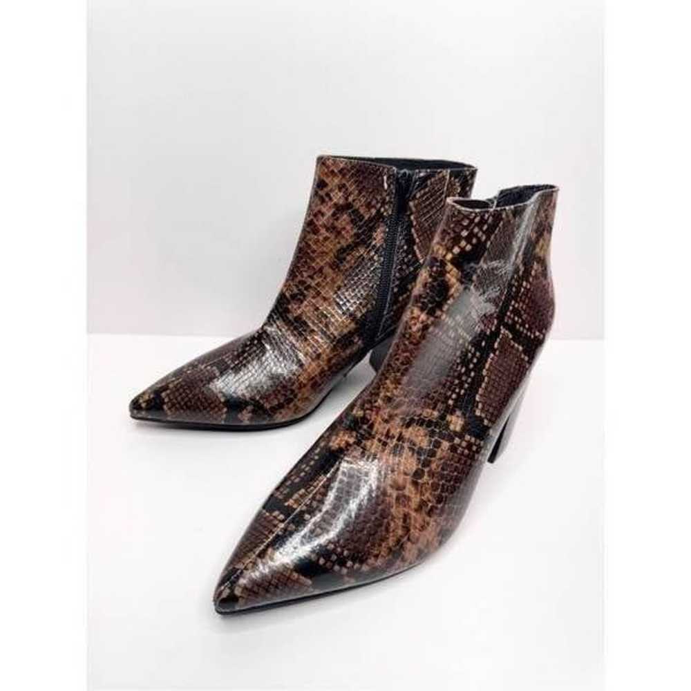 Jeffrey Campbell Ankle Boots Womens Size 7 Snake … - image 1