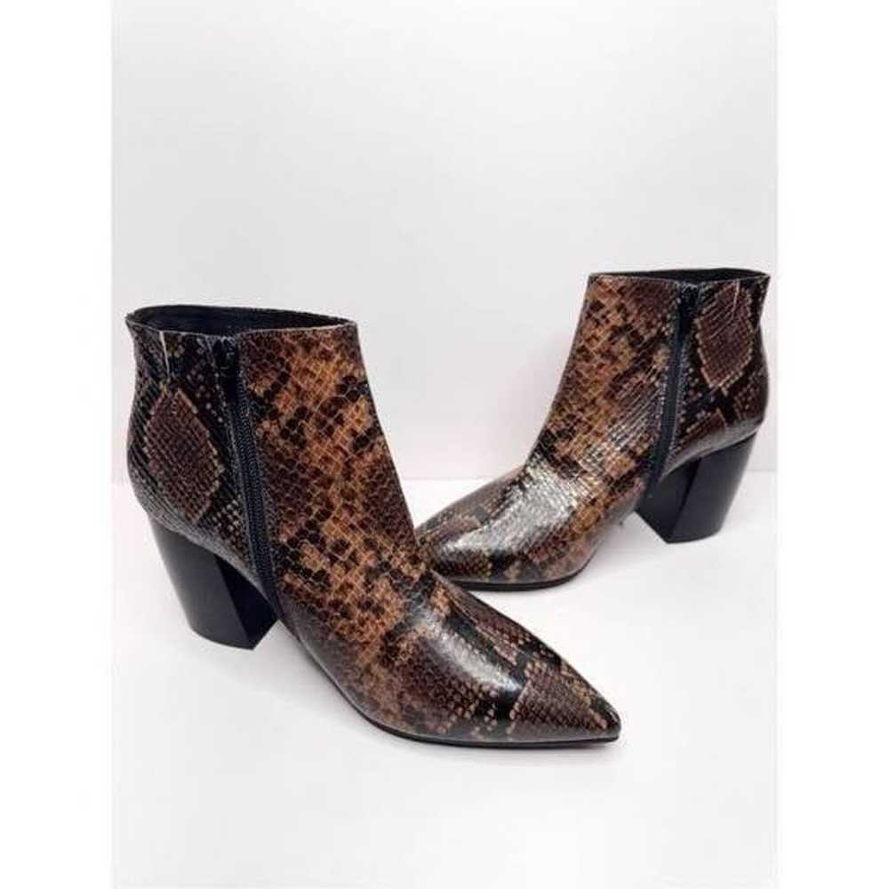 Jeffrey Campbell Ankle Boots Womens Size 7 Snake … - image 5