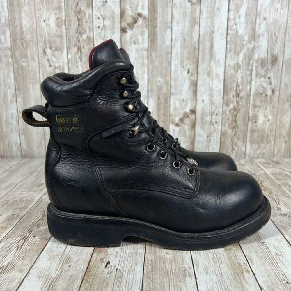 Chippewa steel toe boots Mens 6.5 Womens 8 - image 1