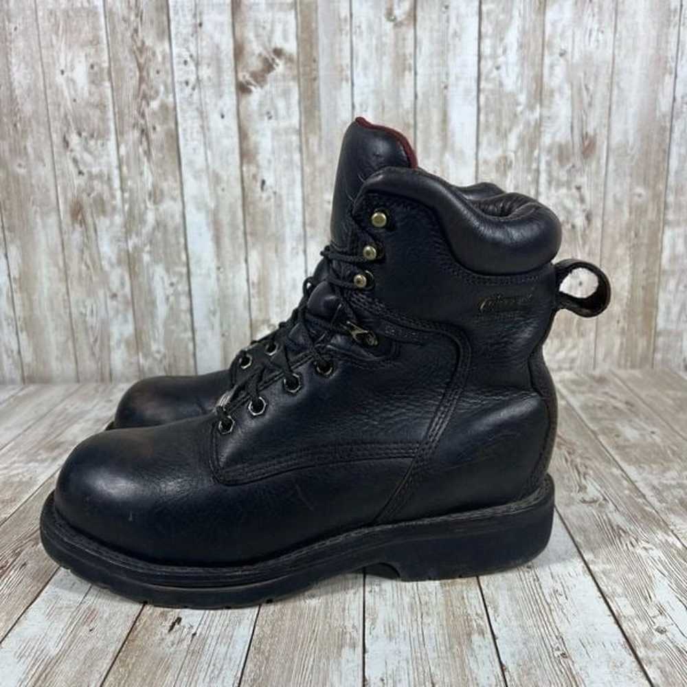 Chippewa steel toe boots Mens 6.5 Womens 8 - image 2