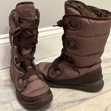 NEW The North Face women's size 5 Brown Down Fille