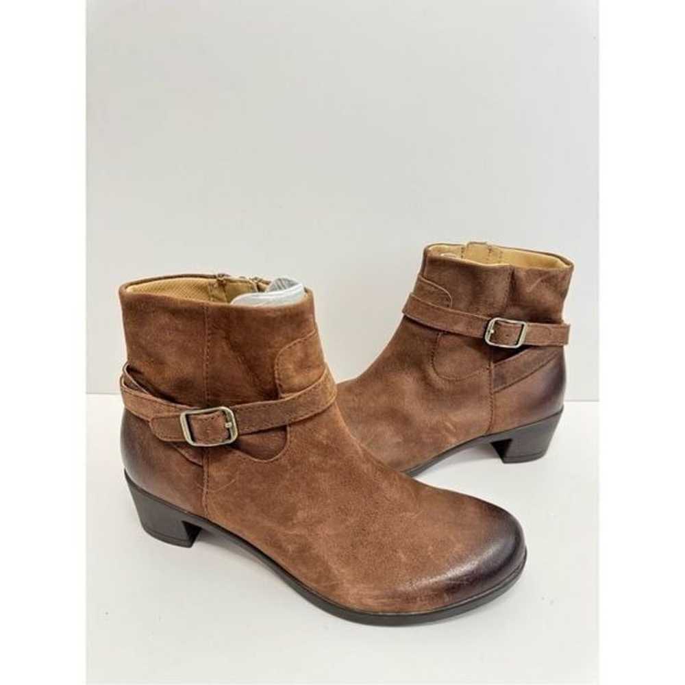 Dansko Boots Size 7 Cagney Brown Burnished Suede … - image 2