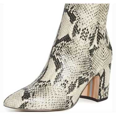 Sam Edelman Hilty snakeskin point toe heeled booti