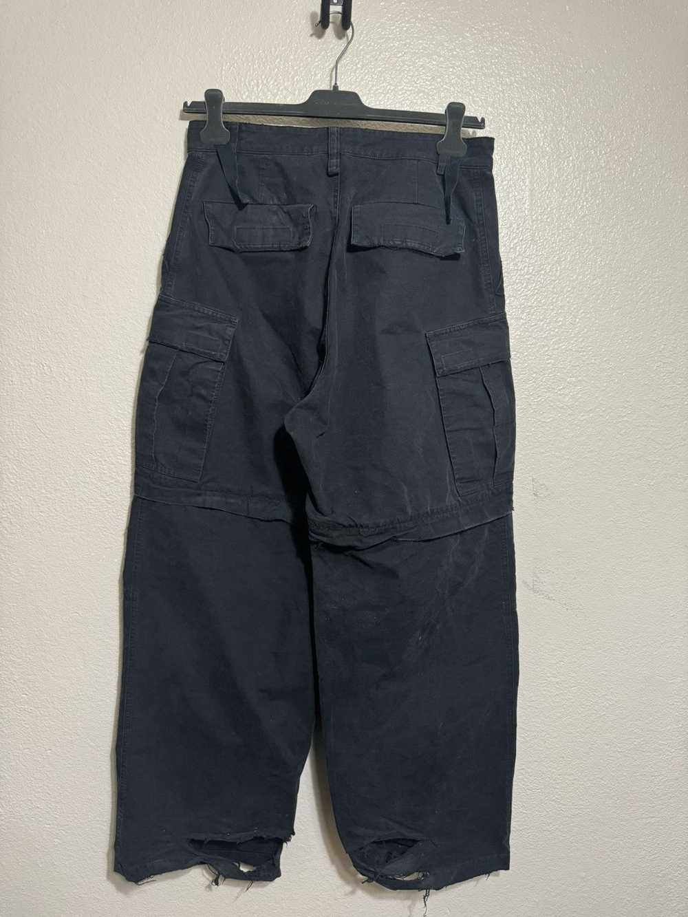 Balenciaga Balenciaga Distressed Large Cargo Pants - image 4