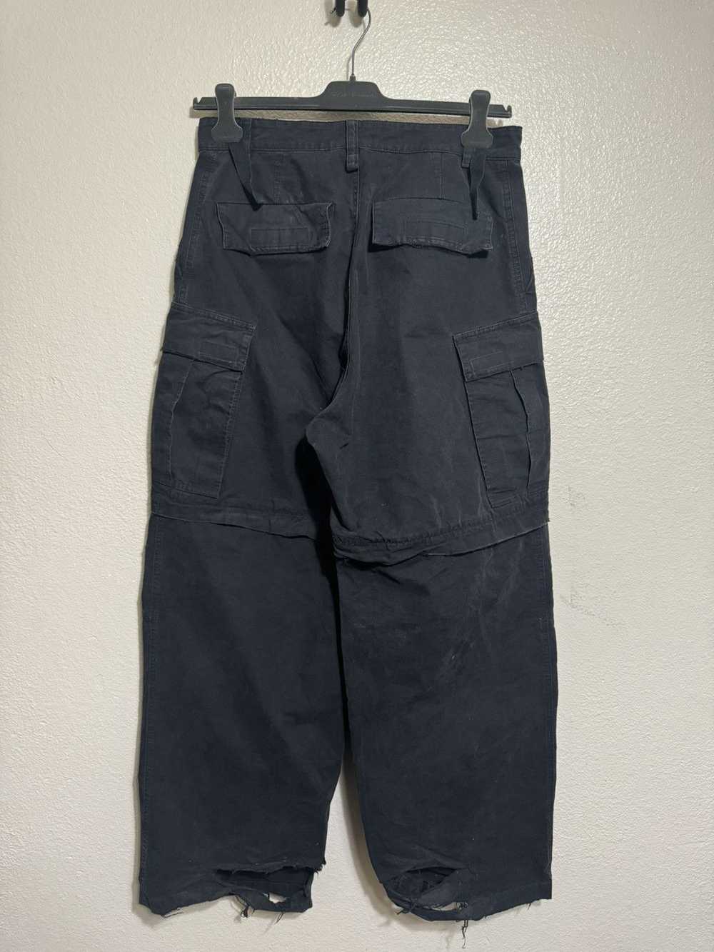 Balenciaga Balenciaga Distressed Large Cargo Pants - image 5