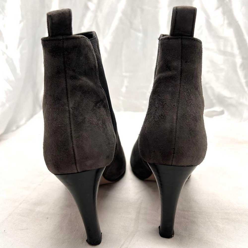 【Classic】LANVIN Suede Side Gore Boots with High H… - image 3