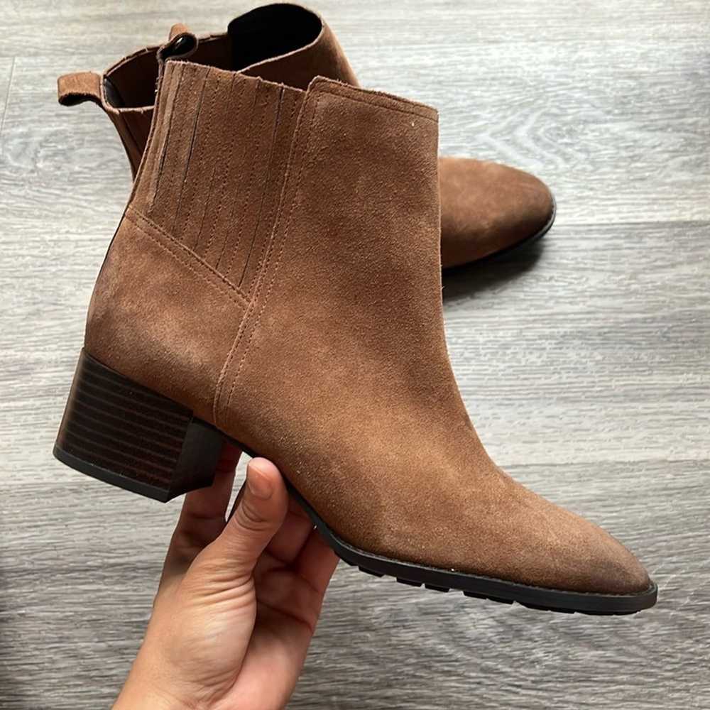 Sam Edelman Kaiti Leather Ankle Boots Casual brow… - image 2