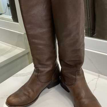 Frye Melissa Button Back Riding Boots Size 7.5 - image 1