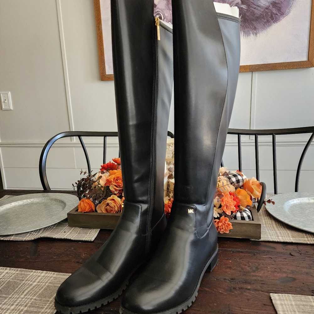 Michael Kors Brit Boot EUC Size 9m Riding Boot - image 1