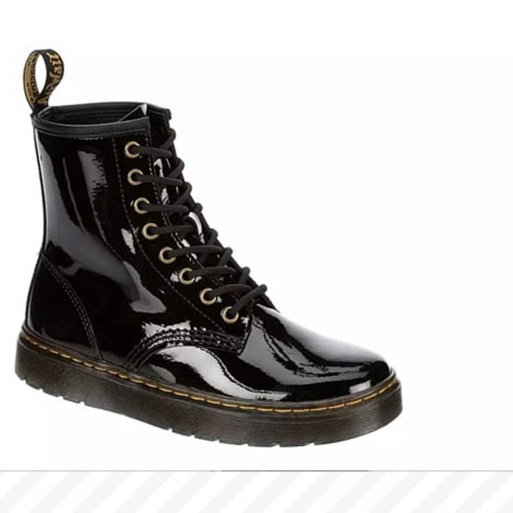 DR.MARTENS WOMENS ZAVALA COMBAT BOOT 7 - image 1