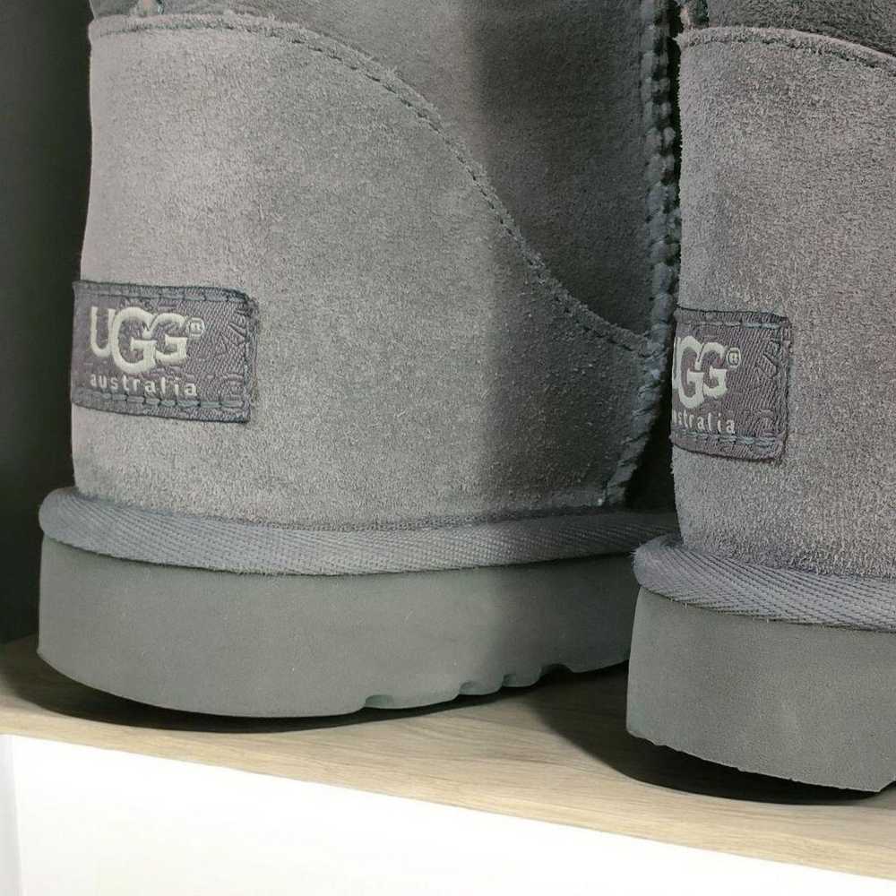 Used once UGG Gray Mouton Boots Classic Short 24cm - image 10