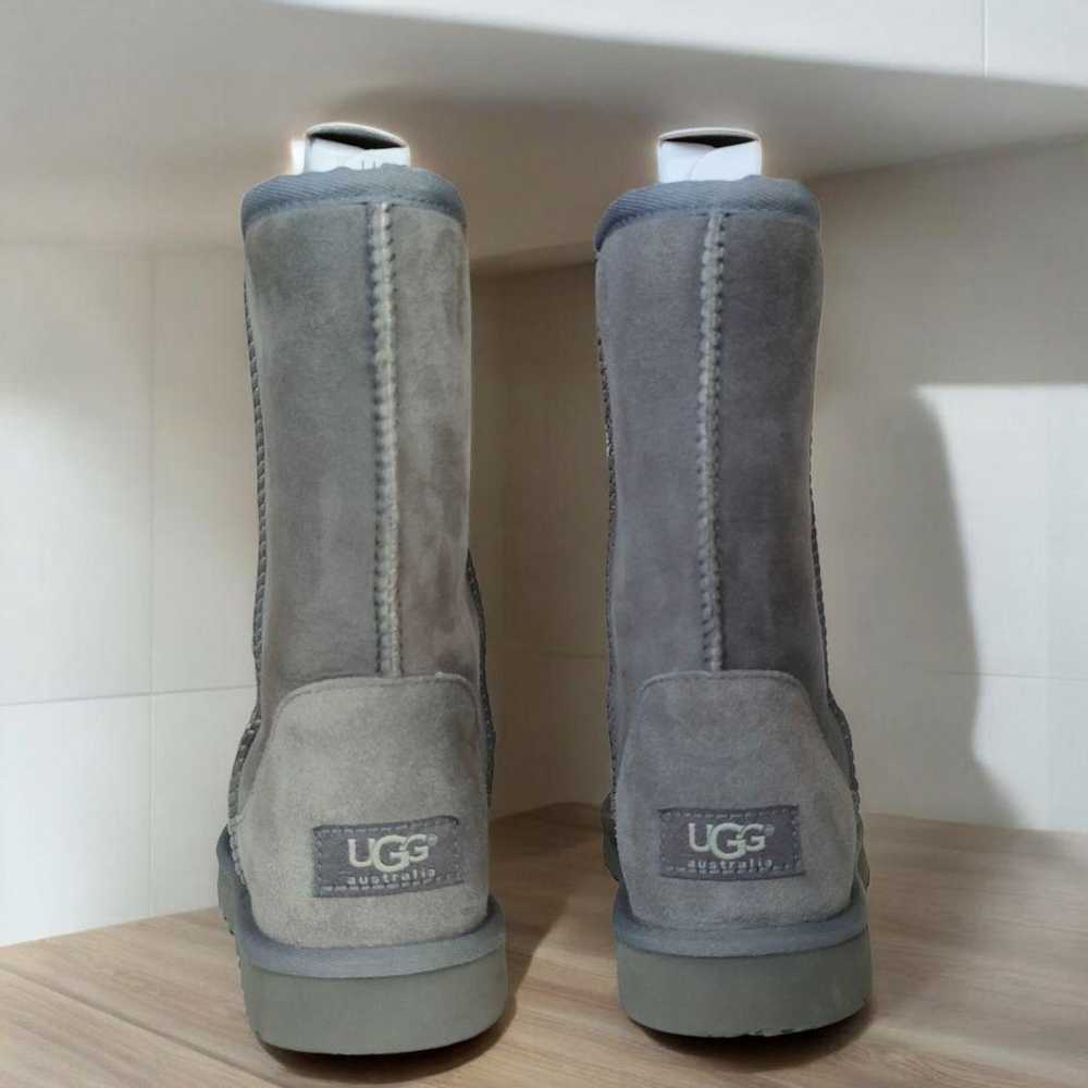 Used once UGG Gray Mouton Boots Classic Short 24cm - image 4