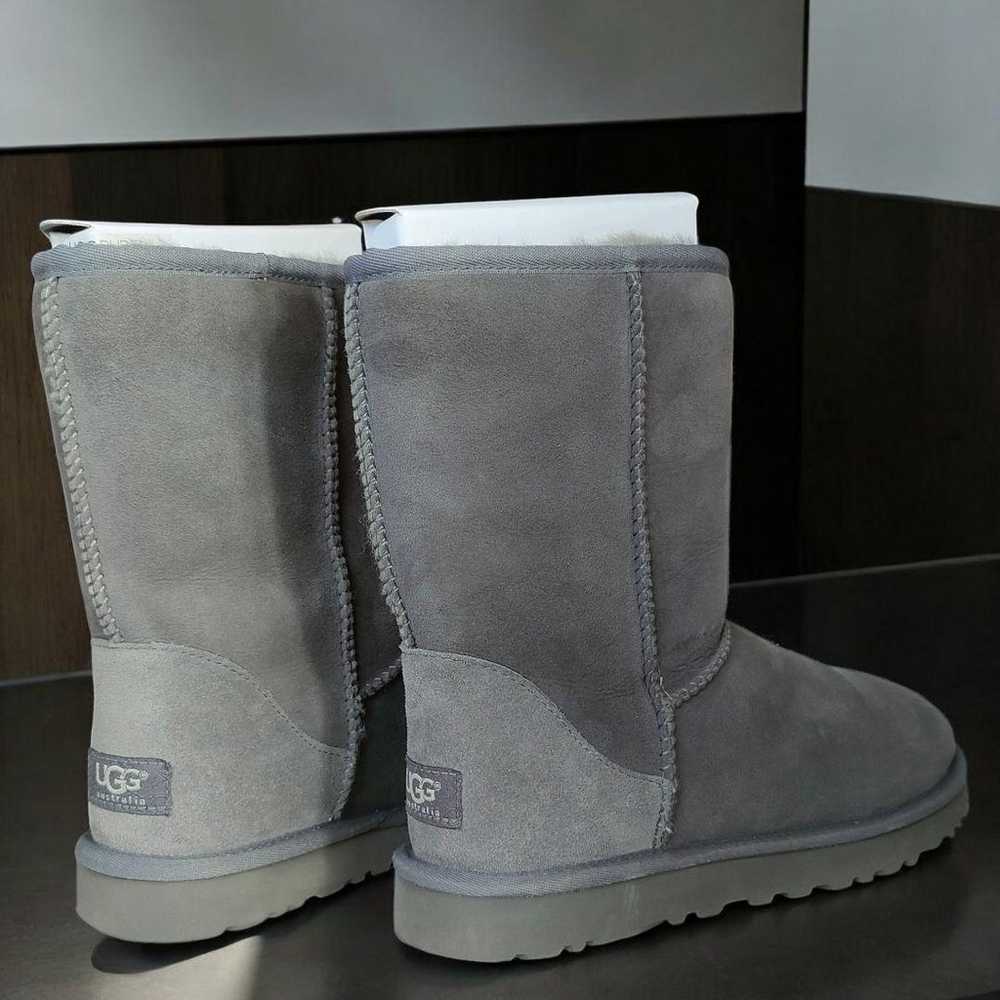 Used once UGG Gray Mouton Boots Classic Short 24cm - image 5