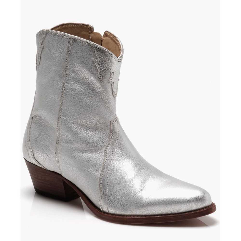 Free People Women's New Frontier Western Booties … - image 1