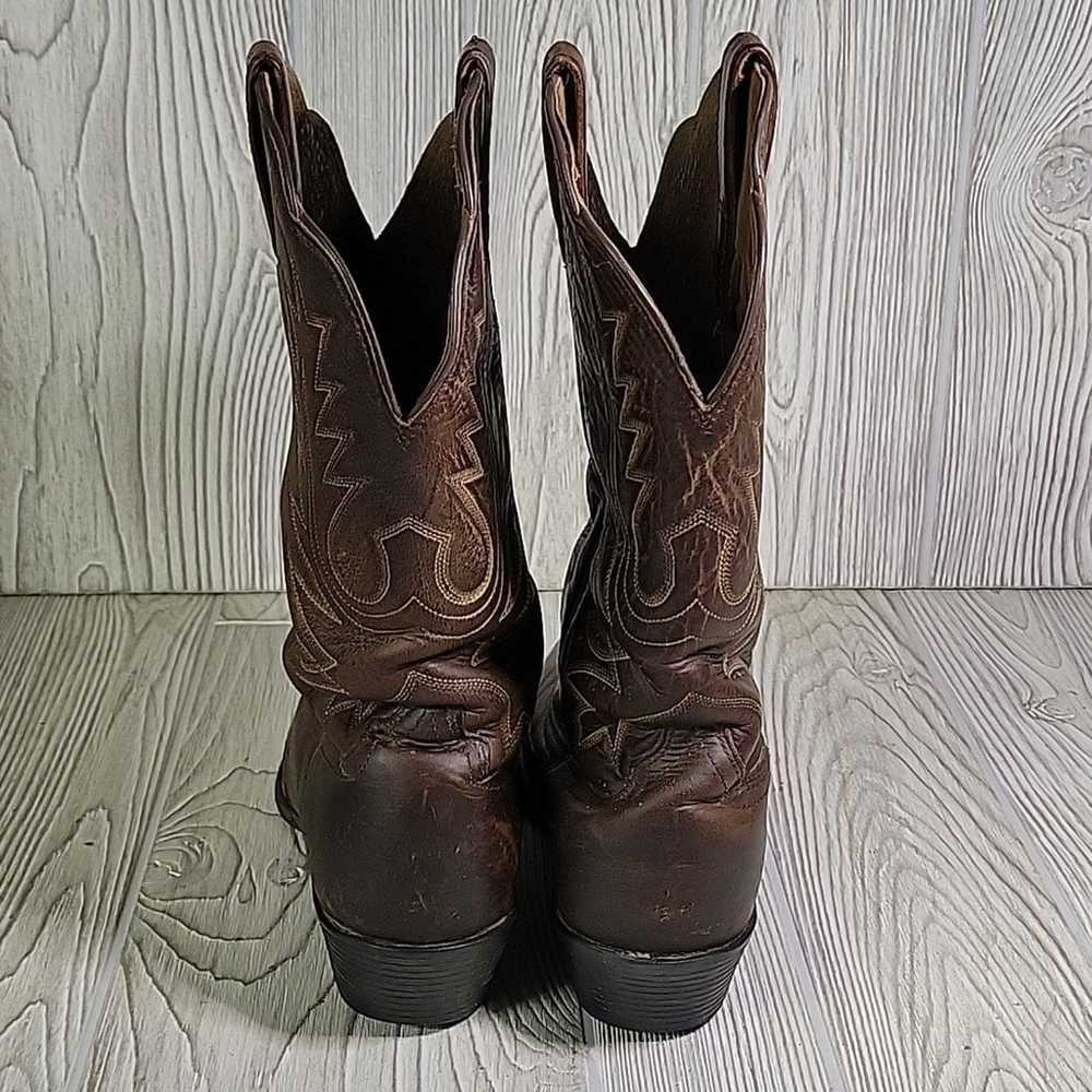 Ariat Heritage R Toe Western Leather Cowboy Boots… - image 6