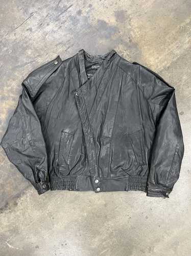 Leather Jacket × Streetwear × Wilsons Leather 1990